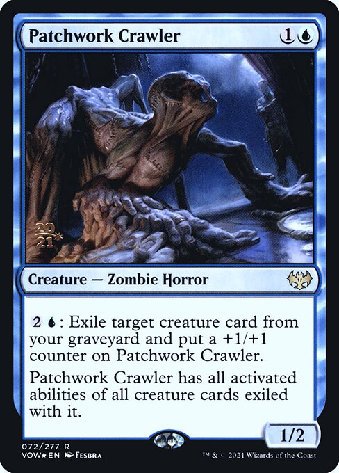 Patchwork Crawler from Innistrad: Crimson Vow Promos