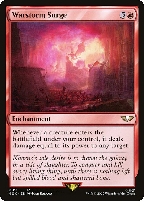 Warstorm Surge from Warhammer 40,000 Commander