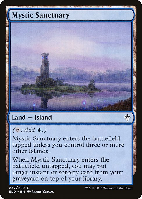 Mystic Sanctuary from Throne of Eldraine