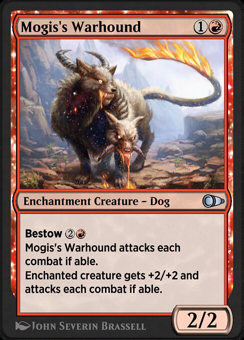 Mogis's Warhound highlighted card art
