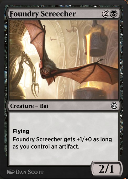 Foundry Screecher highlighted card art