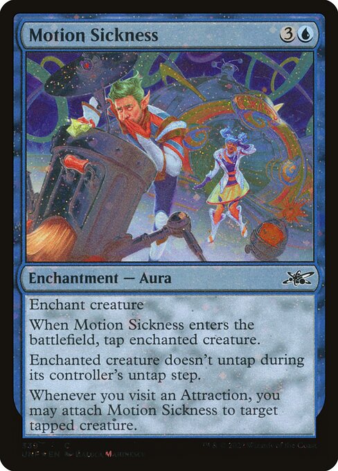 Motion Sickness highlighted card art