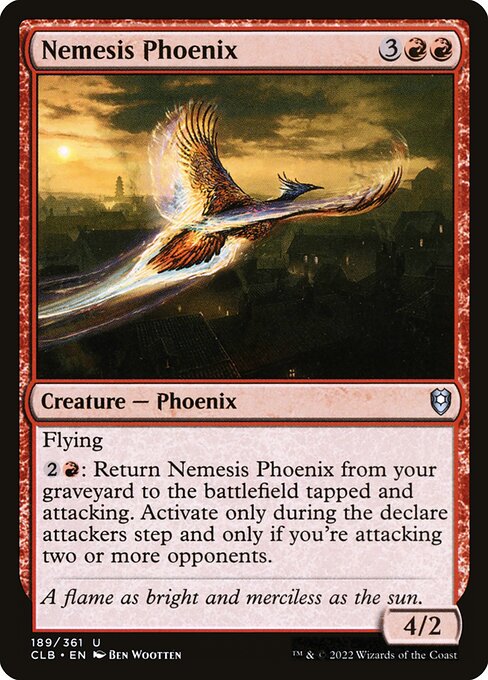 Nemesis Phoenix highlighted card art