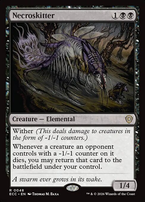Necroskitter from Lorwyn Eclipsed Commander