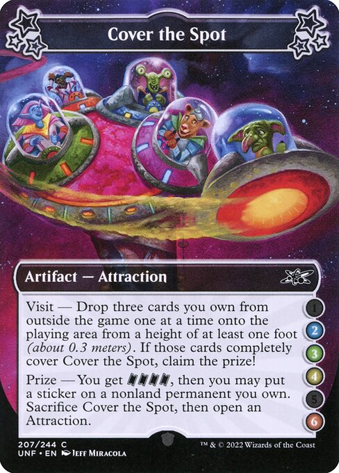 Cover the Spot highlighted card art