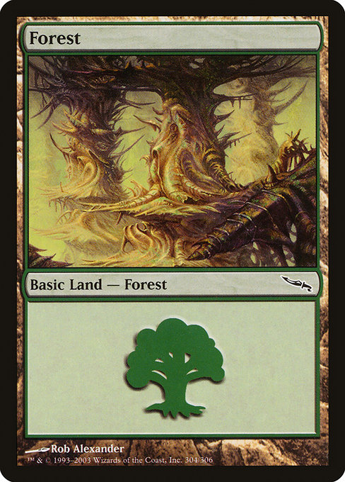 Forest from Mirrodin