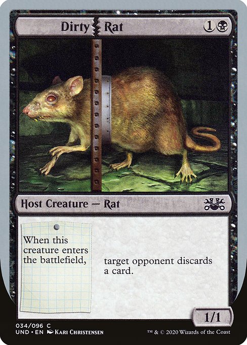 Dirty Rat highlighted card art