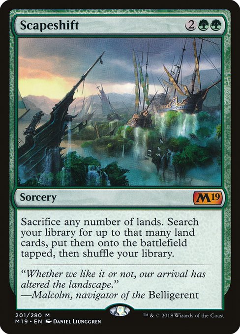 Scapeshift from Core Set 2019