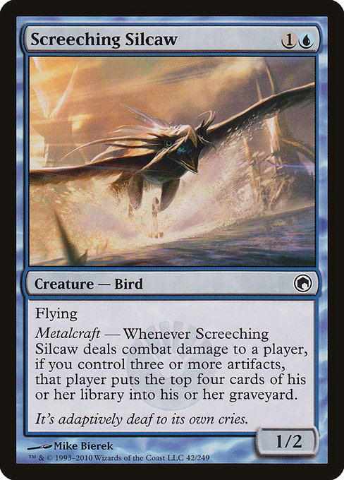 Screeching Silcaw highlighted card art