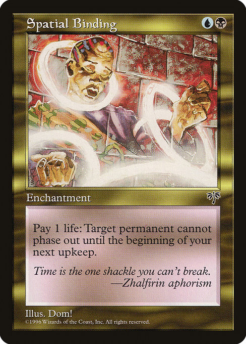 Spatial Binding highlighted card art