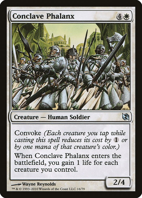 Conclave Phalanx from Duel Decks: Elspeth vs. Tezzeret