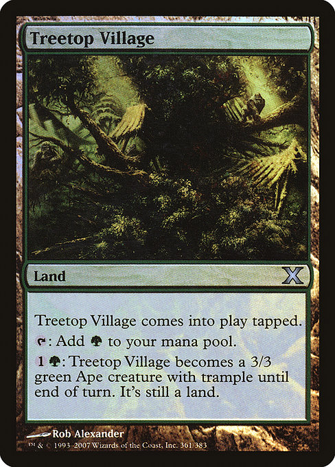 Treetop Village from Tenth Edition