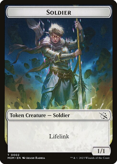 Soldier from March of the Machine Tokens