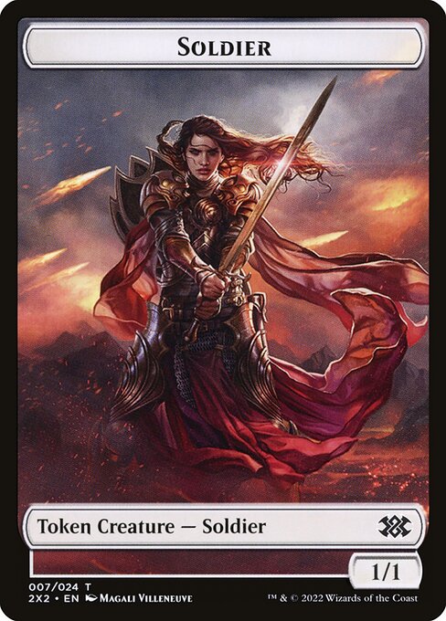 Soldier from Double Masters 2022 Tokens