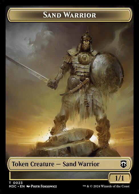 Sand Warrior highlighted card art