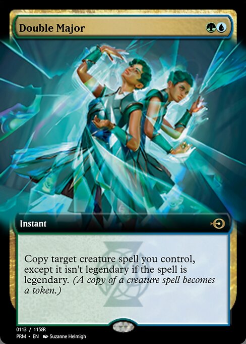 Double Major highlighted card art