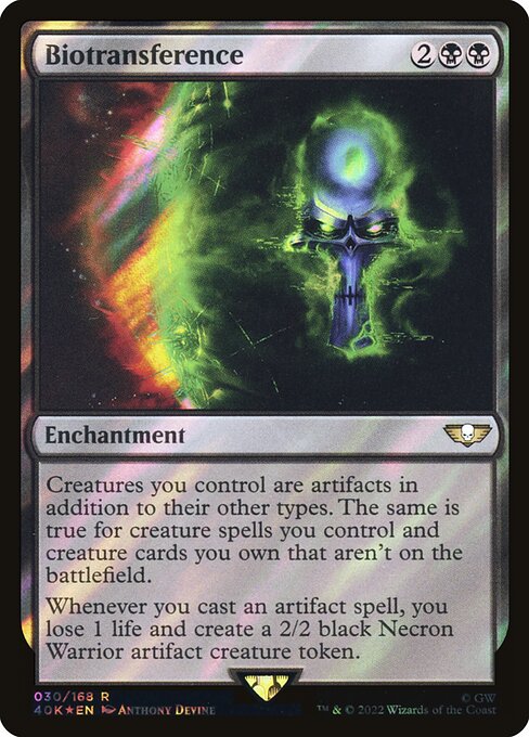 Biotransference highlighted card art