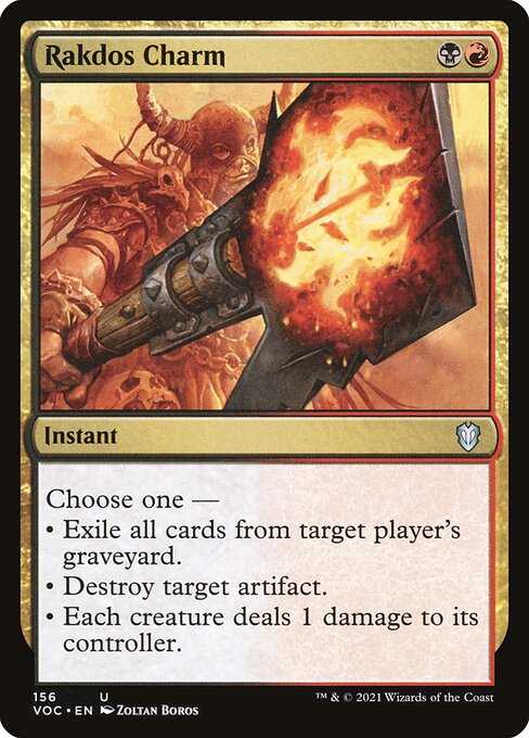 Rakdos Charm from Crimson Vow Commander