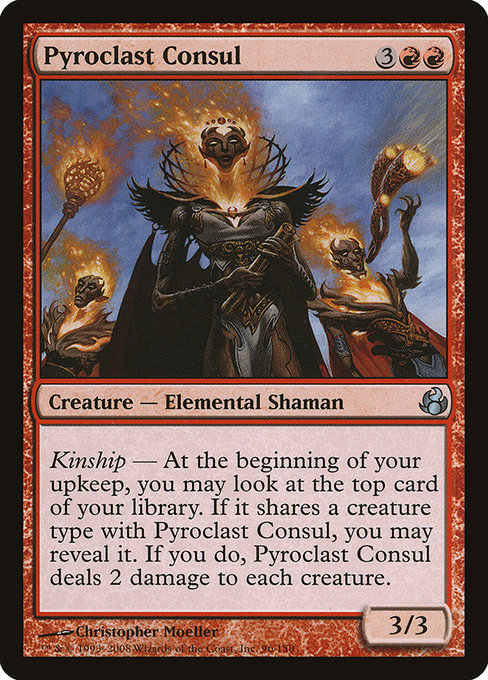 Pyroclast Consul highlighted card art