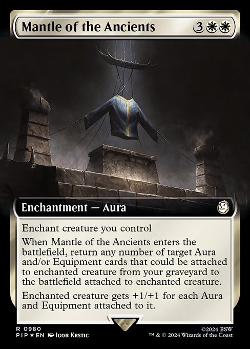 Mantle of the Ancients highlighted card art