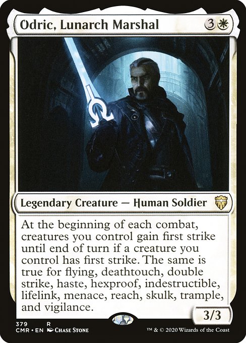 Odric, Lunarch Marshal from Commander Legends