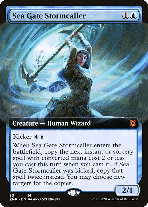 Sea Gate Stormcaller from Zendikar Rising