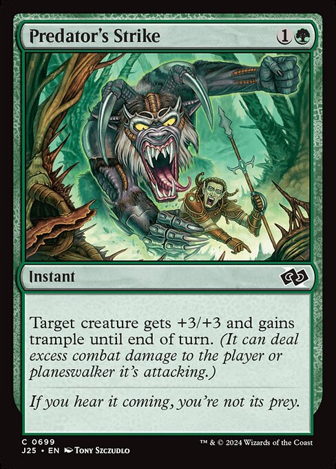 Predator's Strike highlighted card art