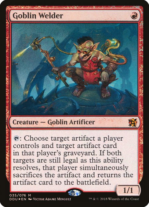 Goblin Welder from Duel Decks: Elves vs. Inventors