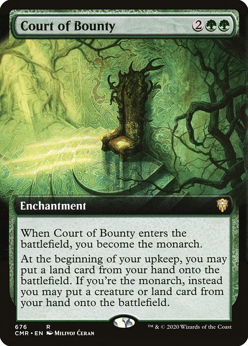 Court of Bounty from Commander Legends