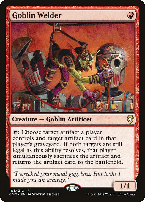 Goblin Welder from Commander Anthology Volume II