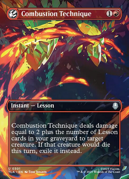Combustion Technique from Avatar: The Last Airbender