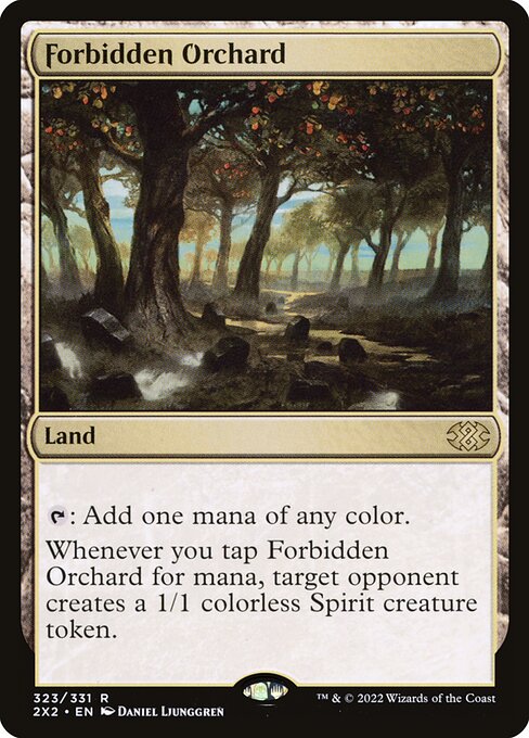 Forbidden Orchard from Double Masters 2022