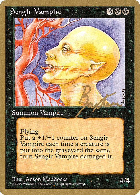Sengir Vampire from Pro Tour Collector Set