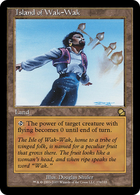 Island of Wak-Wak highlighted card art