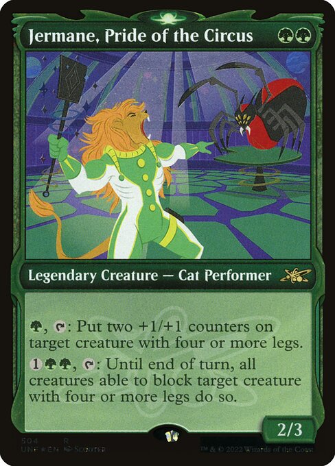 Jermane, Pride of the Circus highlighted card art