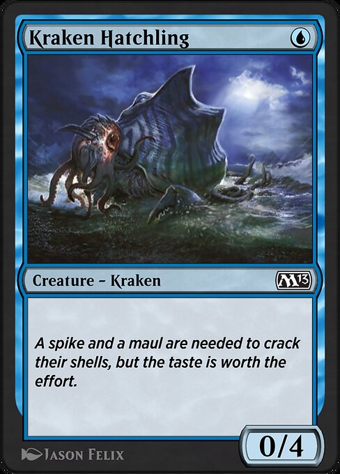 Kraken Hatchling highlighted card art