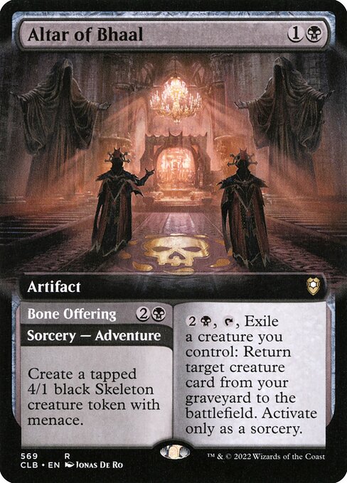 Altar of Bhaal // Bone Offering from Commander Legends: Battle for Baldur's Gate