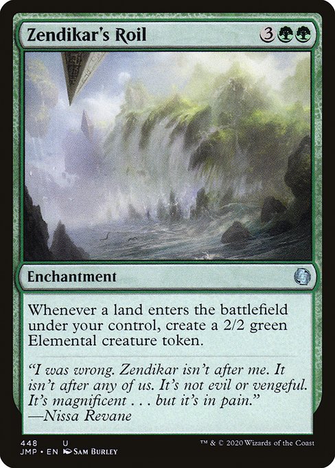 Zendikar's Roil from Jumpstart