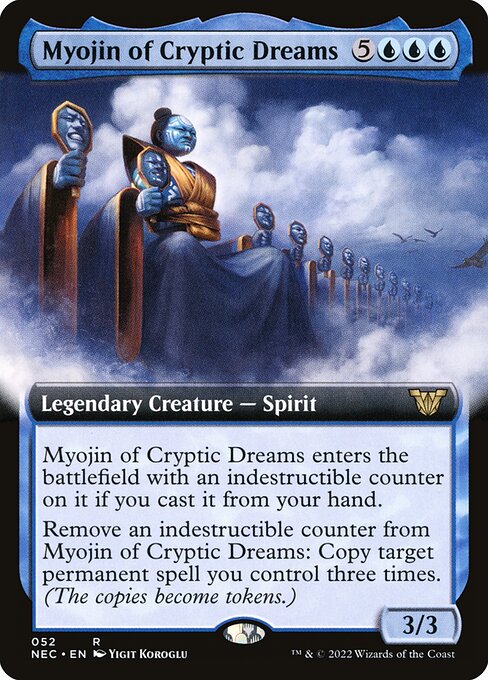 Myojin of Cryptic Dreams highlighted card art