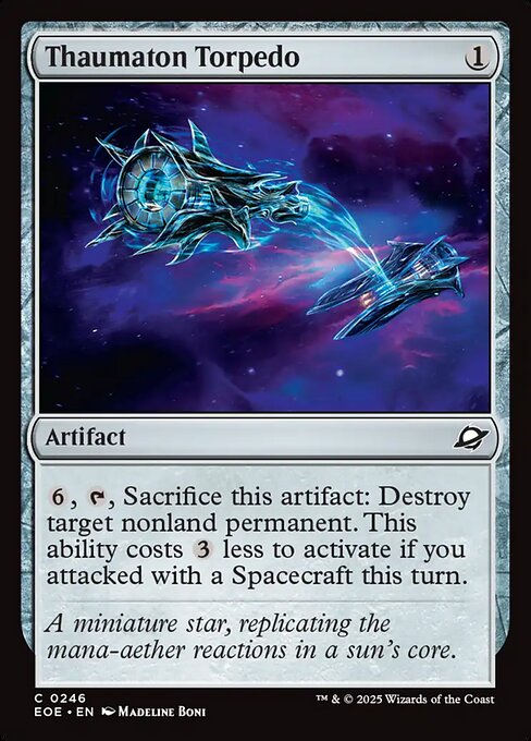 Thaumaton Torpedo highlighted card art