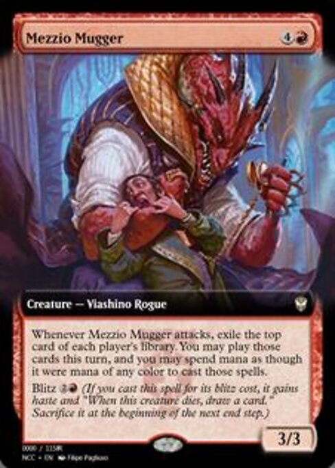 Mezzio Mugger highlighted card art