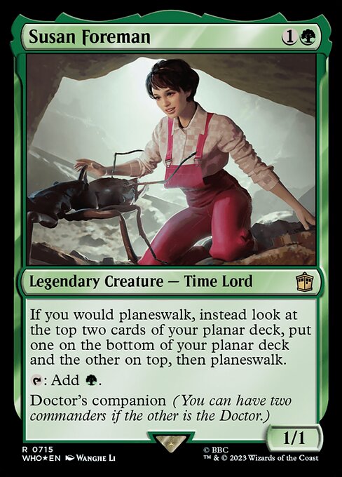 Susan Foreman highlighted card art
