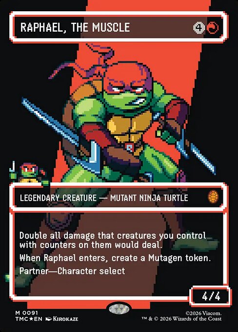 Raphael, the Muscle from Teenage Mutant Ninja Turtles Eternal