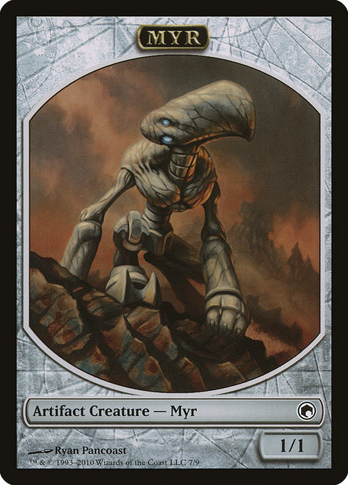 Myr from Scars of Mirrodin Tokens