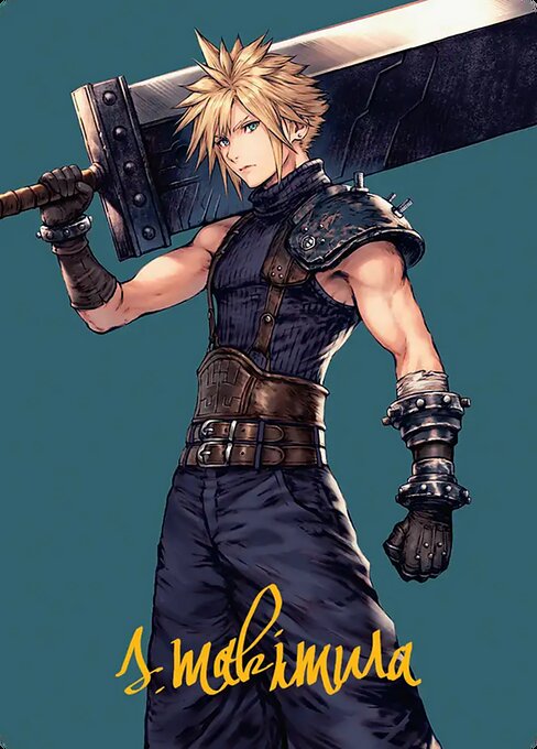 Cloud, Ex-SOLDIER // Cloud, Ex-SOLDIER highlighted card art