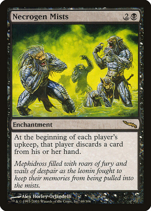 Necrogen Mists from Mirrodin