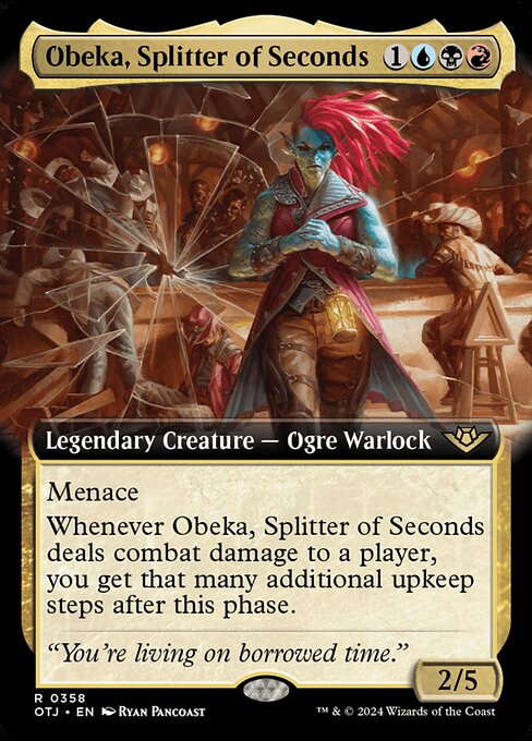 Obeka, Splitter of Seconds from Outlaws of Thunder Junction