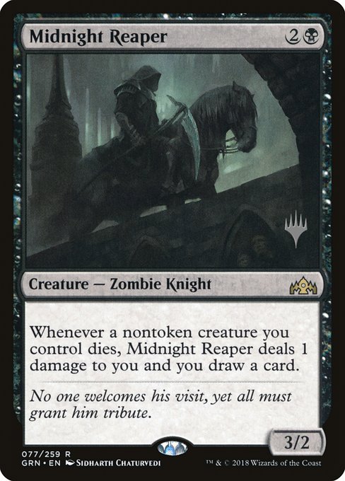 Midnight Reaper from Guilds of Ravnica Promos