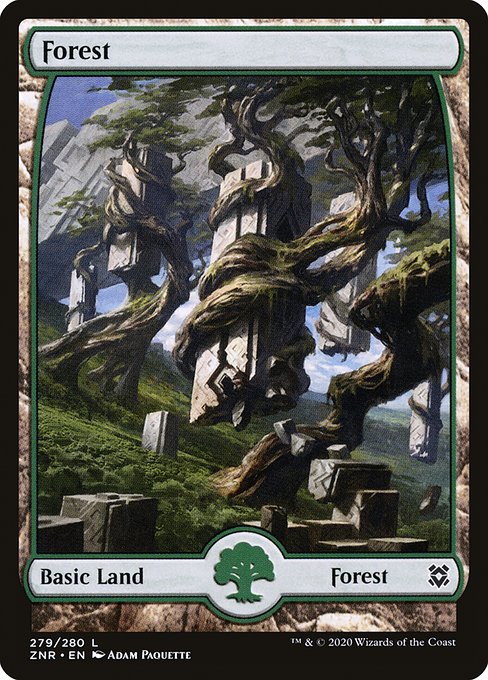 Forest from Zendikar Rising