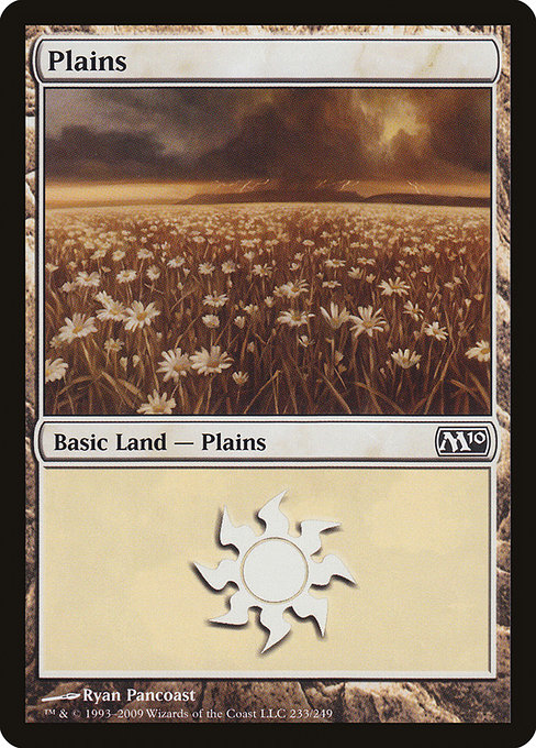 Plains from Magic 2010